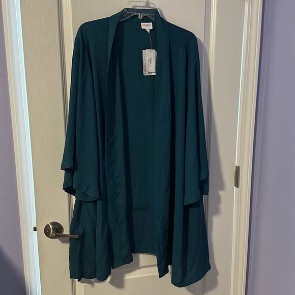 Lovely LuLaRoe Aurora teal XL NWT - Picture 1 of 3